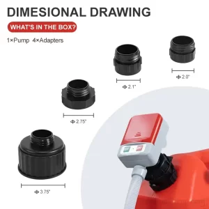 901A Battery Fuel Transfer Pump with Auto-stop Sensor