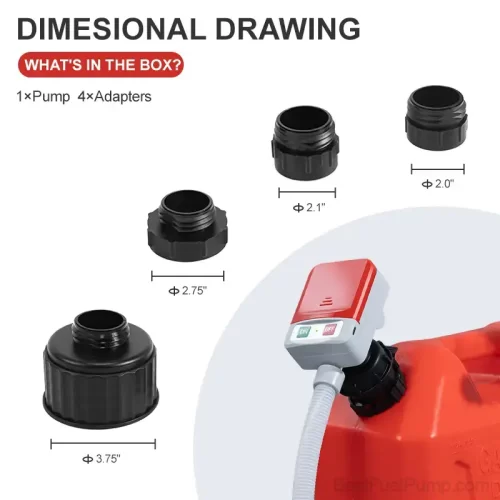 901A-USB Battery Fuel Transfer Pump with Auto-stop Sensor