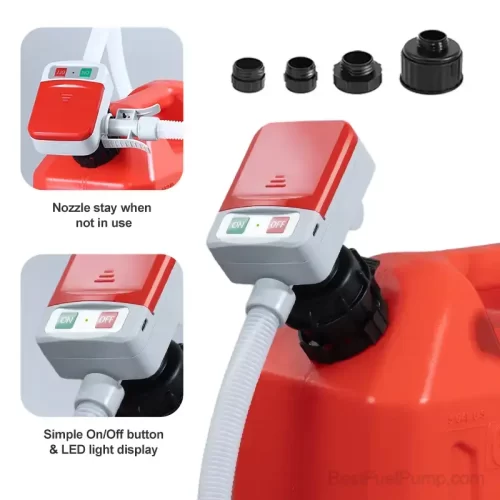 901A-USB Battery Fuel Transfer Pump with Auto-stop Sensor
