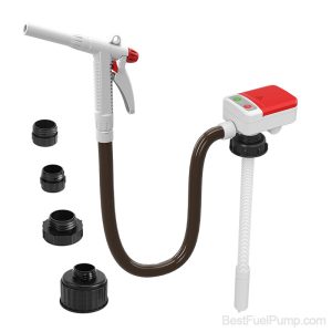 901MP Battery Fuel Transfer Pump with PE Hose and Manual Trigger Nozzle