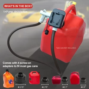 U103AP02 Lithium Battery Fuel Transfer Pump Auto Stop Sensor with PVC Hose